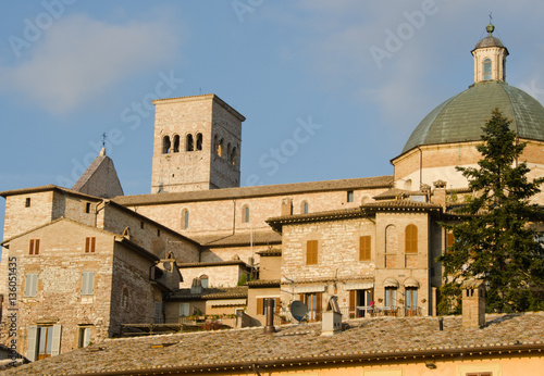 Architectural Detail of Assisi in Umbria