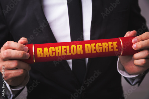 Tablou pe pânză Bachelor Degree