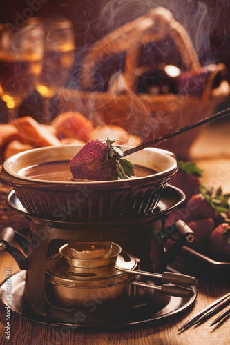 Chocolate fondue