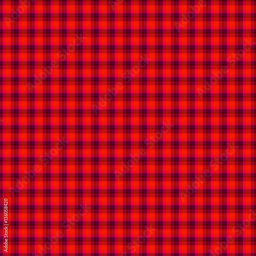 Scottish cell red seamless pattern, colorful background, english style.Geometric background