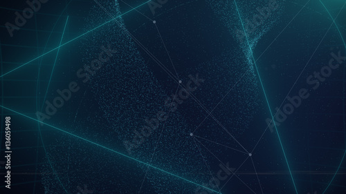 Abstract futuristic digital technology background