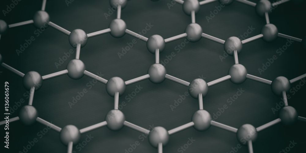 Molecules connected. 3d illustration Molecules connected. 3d illustration