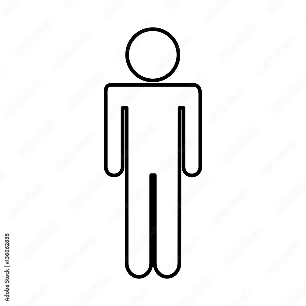 human figure silhouette icon vector illustration design human figure silhouette icon vector illustration design