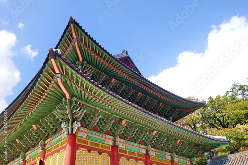 Architecture in changdeokgung palace ,Seoul, South korea
