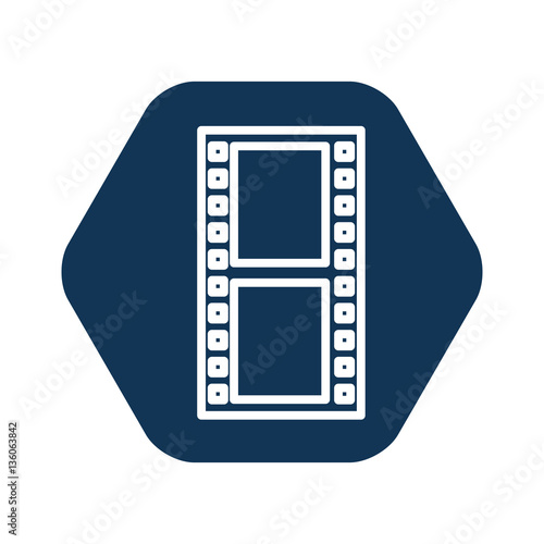 tape record isolated icon vector illustration design