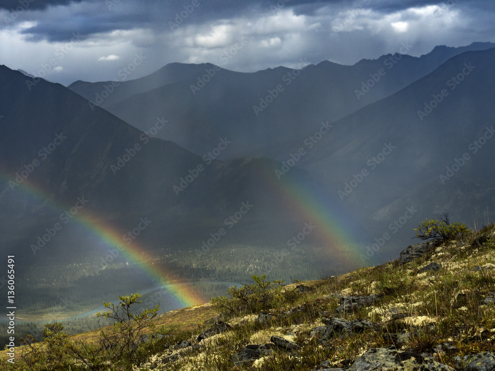 RAINBOWS AND RAIN IN THE MOUNTAINS RAINBOWS AND RAIN IN THE MOUNTAINS