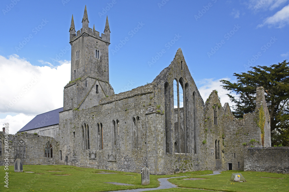Irland, Klosterruine Irland, Klosterruine