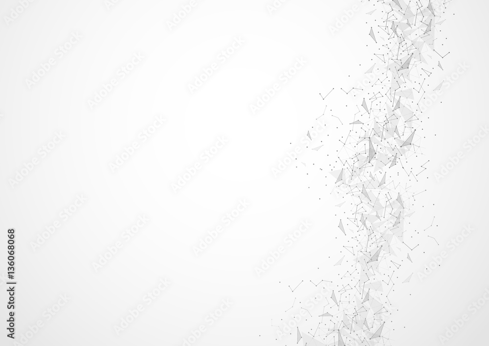 Abstract polygonal space low poly background Abstract polygonal space low poly background