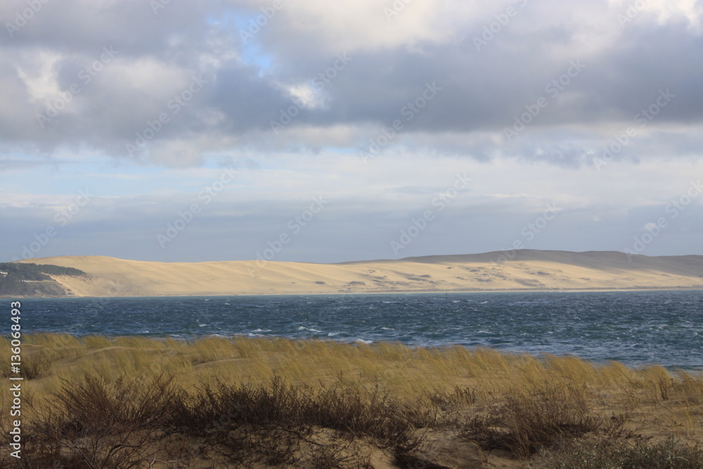 Au loin les dunes du Pilat !