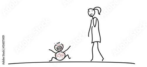 Kleinkind mit Schmerzen, Impfung zur Vorbeugung von Kinderkrankheiten, Masern, Mumps, Pocken, Röteln, Windpocken, Neurodermitis, Infektionskrankheiten durch Viren verursacht, Impfpflicht