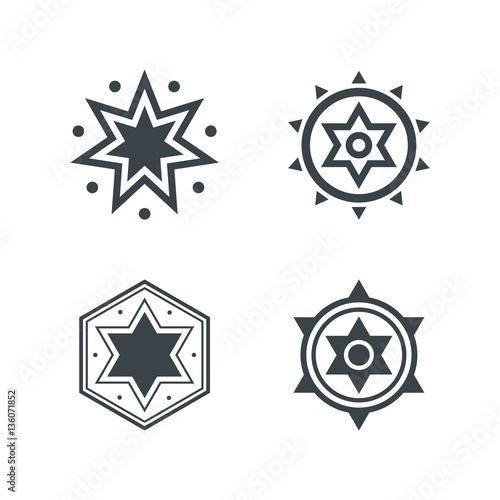 Element design icons banner...