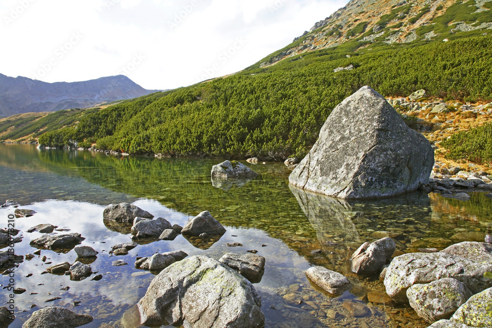 Obraz premium Valley of Five Lakes near Zakopane. Poland