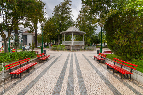 City Park in Tavira. Algarve region, Portugal. photo