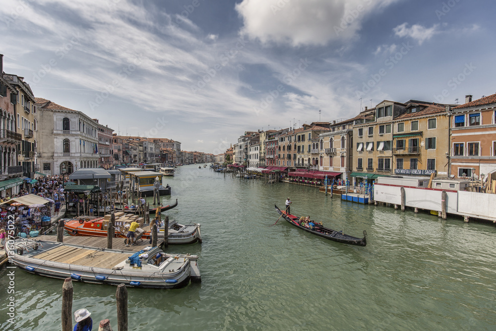 Venedig,Gondoliere