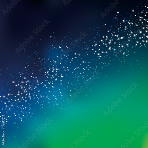 night sky stars concept vec...