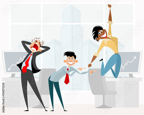 Business team in office