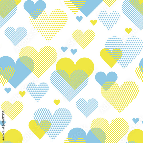 love heart concept vector illustration for backdrop. simple styl