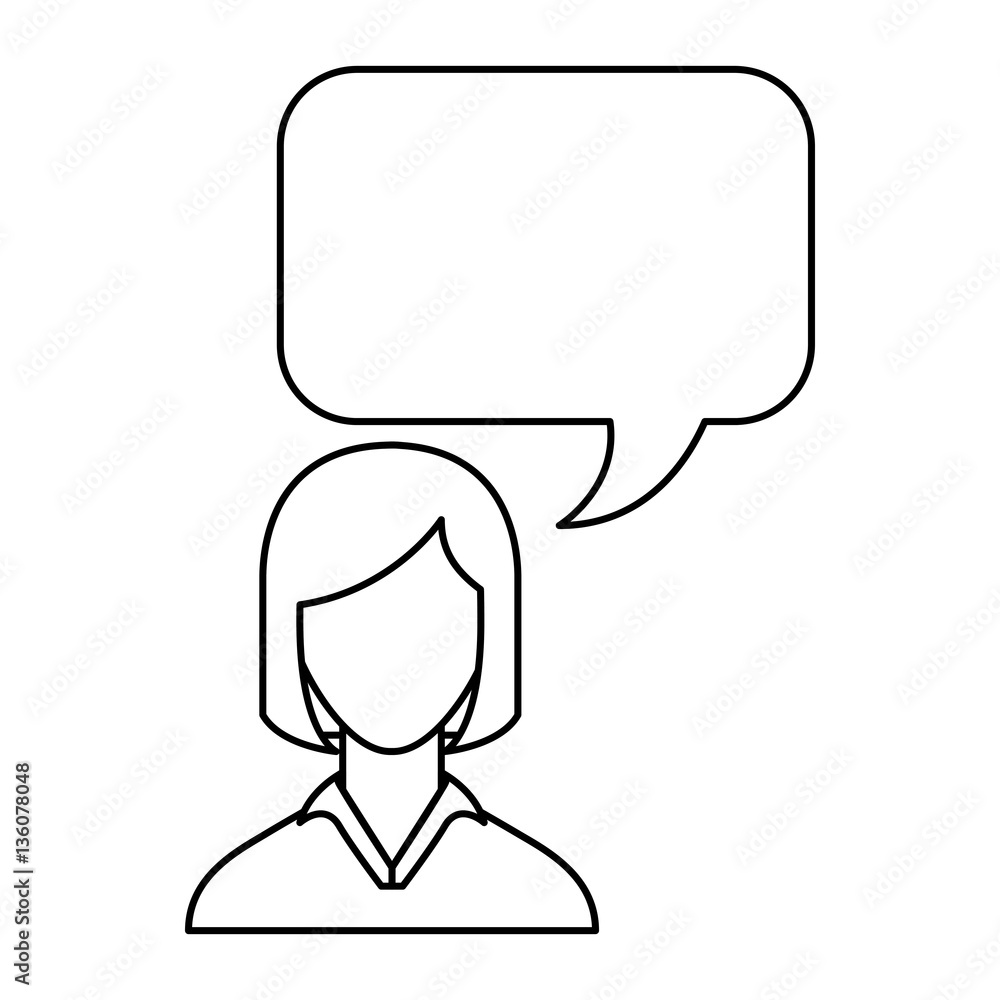 young man with speech bubble avatar character vector illustration design young man with speech bubble avatar character vector illustration design