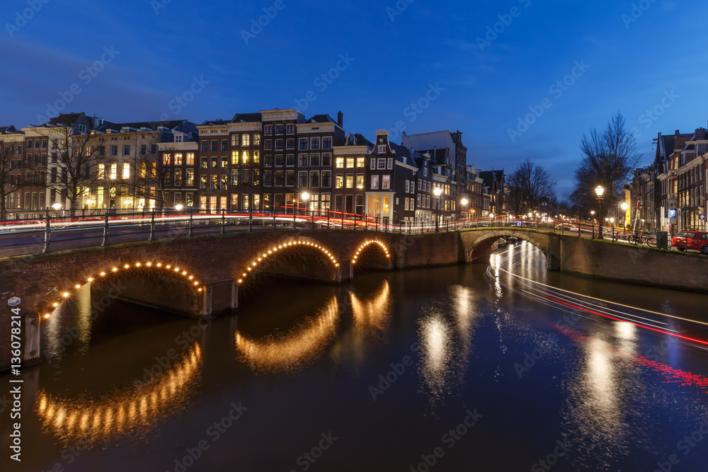 Amsterdam by night
