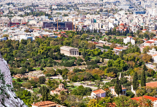 Temple of Hephaestus, Athens, Greece photo