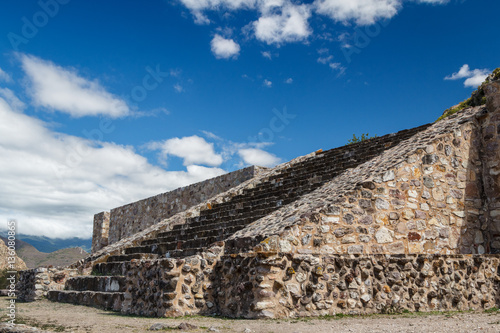 Ruins of the Zapotec pre-hispanic town Dainzu, Oaxaca, Mexico