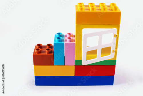 Building constructed from building blocks