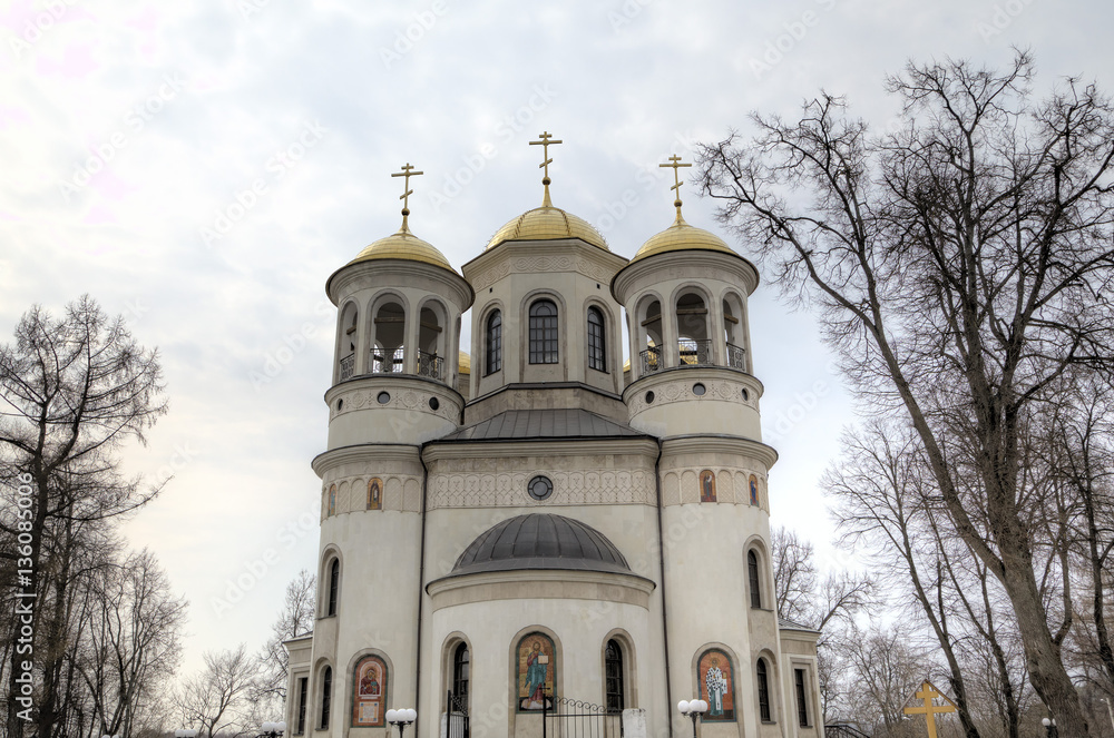 Obraz premium Церковь Вознесения Господня. Звенигород, Россия.