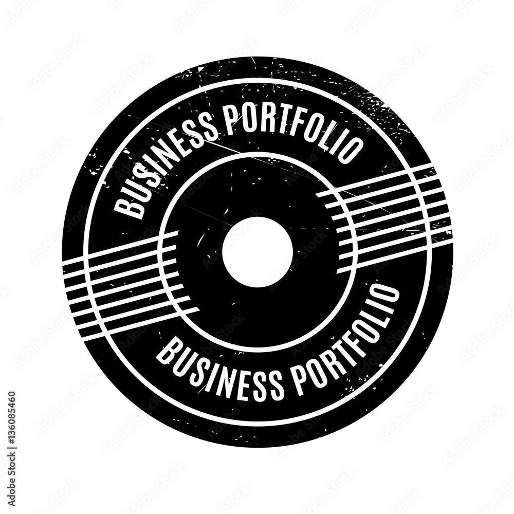 Business Portfolio rubber stamp. Grunge design with dust scratches. Effects can be easily removed for a clean, crisp look. Color is easily changed. Business Portfolio rubber stamp. Grunge design with dust scratches. Effects can be easily removed for a clean, crisp look. Color is easily changed.