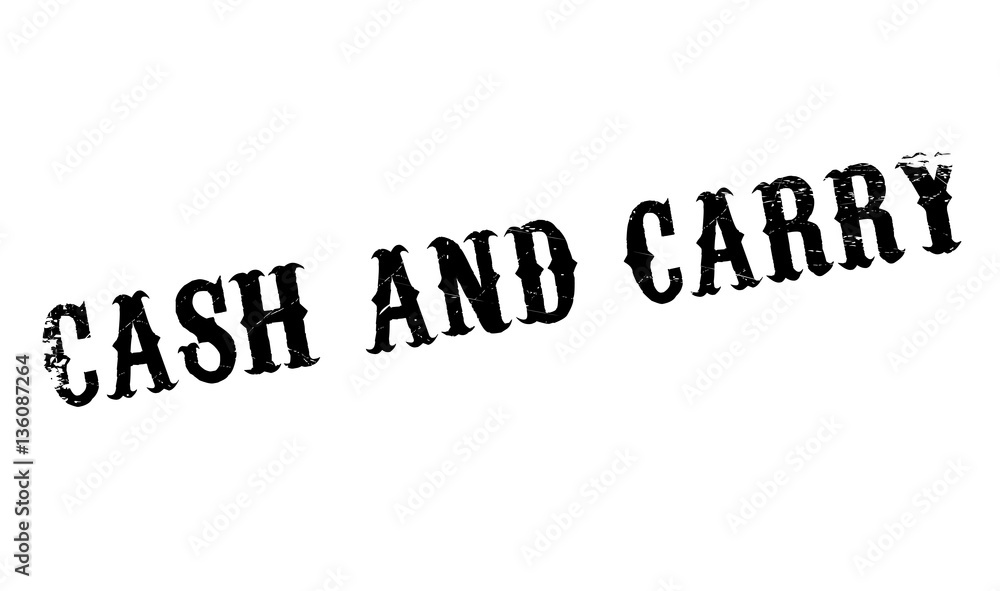 Cash And Carry rubber stamp. Grunge design with dust scratches. Effects can be easily removed for a clean, crisp look. Color is easily changed. Cash And Carry rubber stamp. Grunge design with dust scratches. Effects can be easily removed for a clean, crisp look. Color is easily changed.