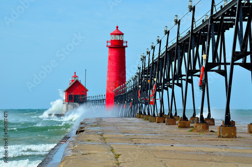 Grand Haven Lighthouse Michigan