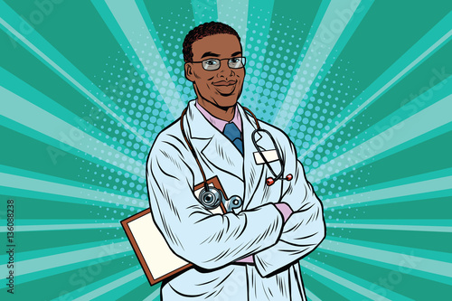 Doctor therapist confident smiles