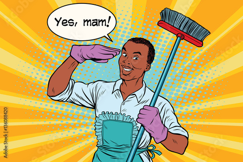 yes mam Husband and cleaning the house