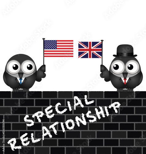Representation of the USA UK special relationship 