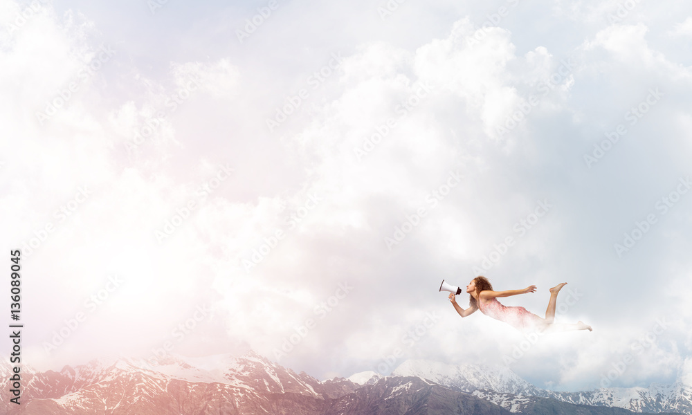 She is free to express herself She is free to express herself