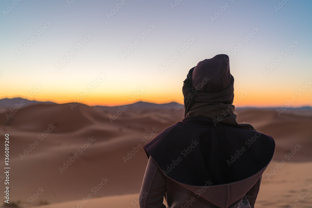 Woman at the Sahara Desert, Morroco
Woman at the Sahara Desert, Morroco
