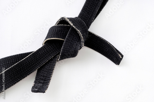 фотографія black belt martial arts master of Oriental