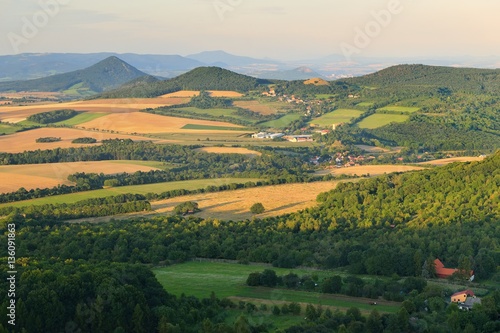Peaks of Central Bohemian Uplands, Czech republic, 18 September 2016