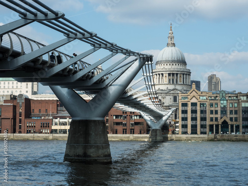 London Millennium Bridge photo