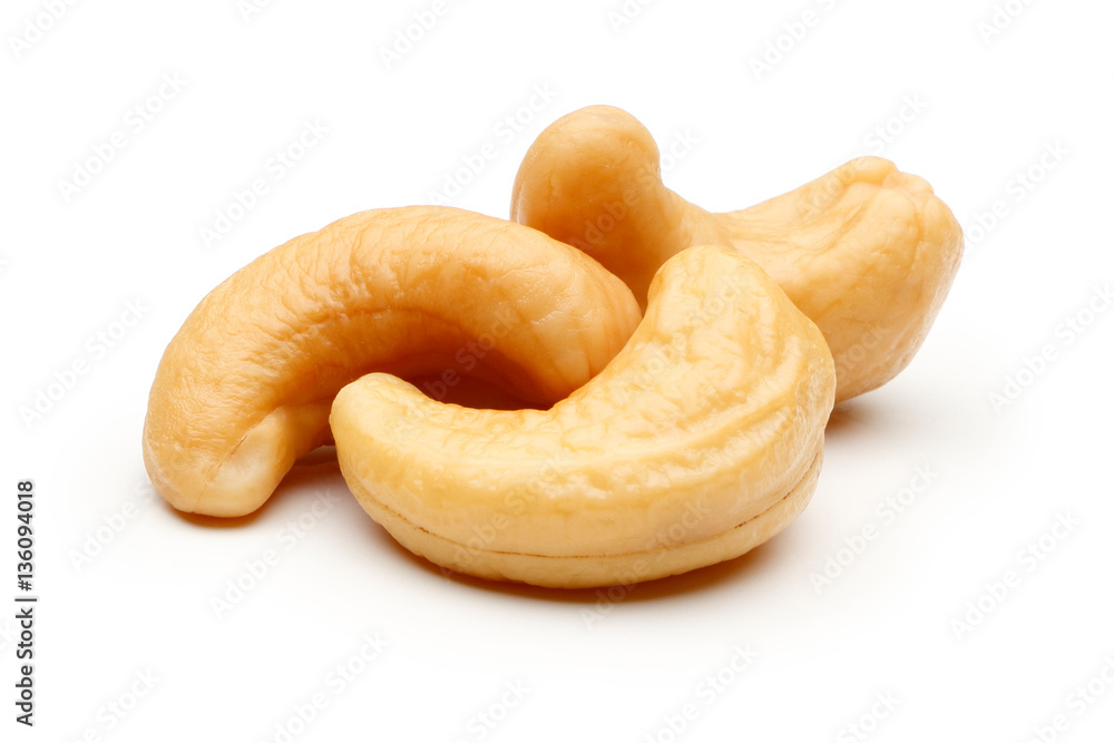 Cashew nut isolated Cashew nut isolated