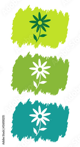 Logo jardinage. photo