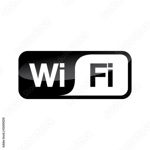 Wifi icon vector design isolated on white background 
