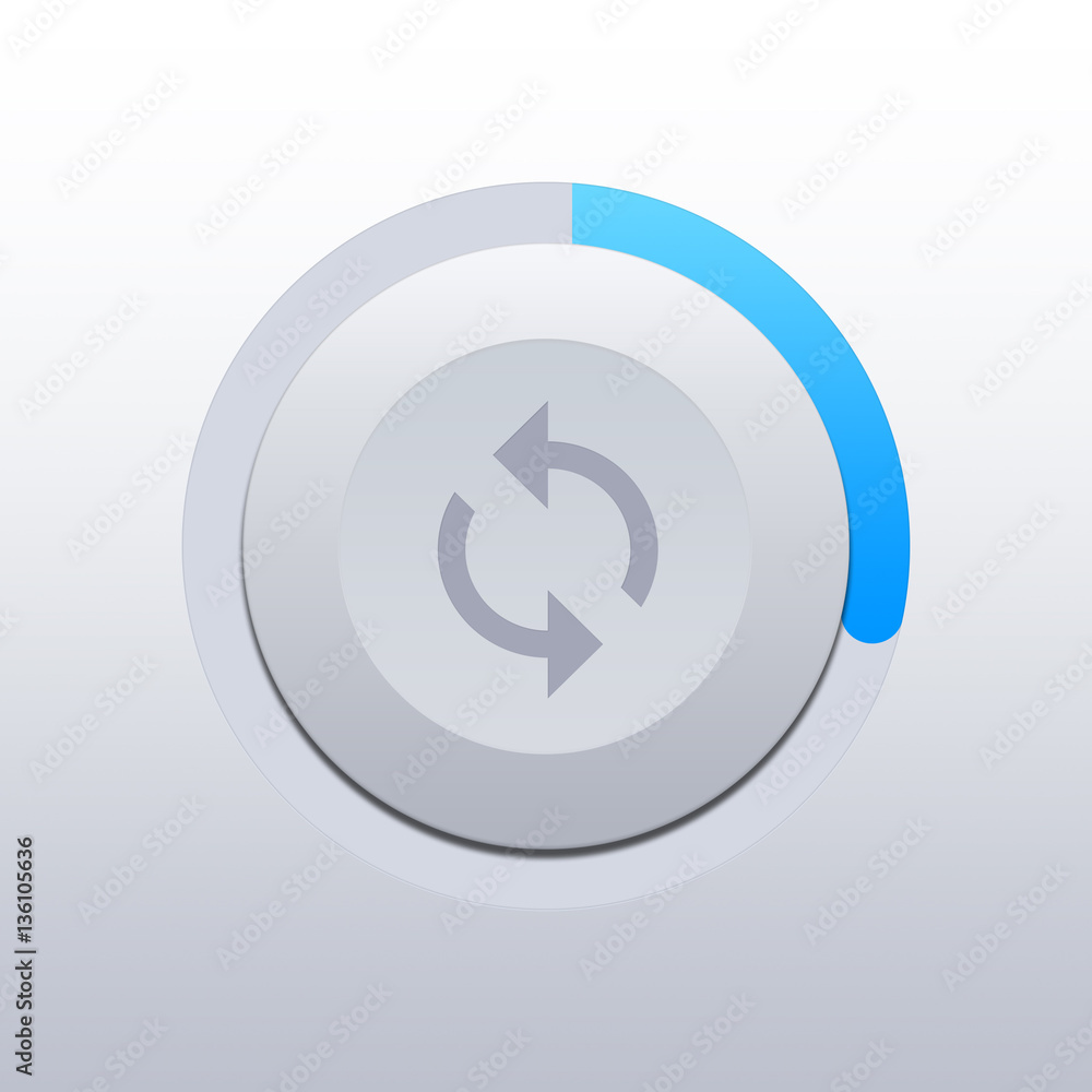 sky blue reload button, reload icon logo symbol sky blue reload button, reload icon logo symbol