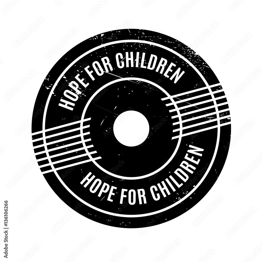 Hope For Children rubber stamp. Grunge design with dust scratches. Effects can be easily removed for a clean, crisp look. Color is easily changed. Hope For Children rubber stamp. Grunge design with dust scratches. Effects can be easily removed for a clean, crisp look. Color is easily changed.