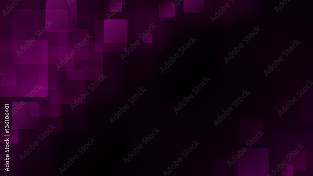Purple abstract background of blurry squares