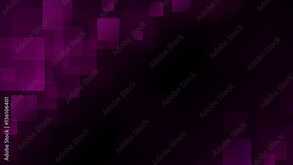 Obraz premium Purple abstract background of blurry squares