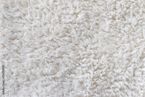 白いボアフリース