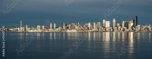 Seattle Skyline Reflections 6