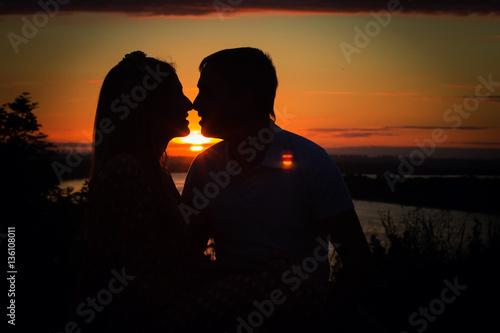 love at sunset