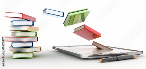 books , Tablet computer