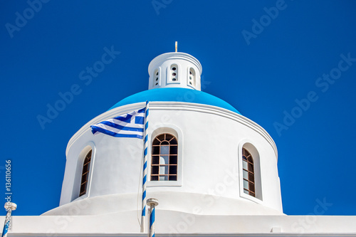 Griechenland Santorin Kirche